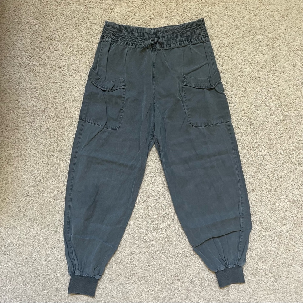 ZARA GRAY CARGO JOGGERS